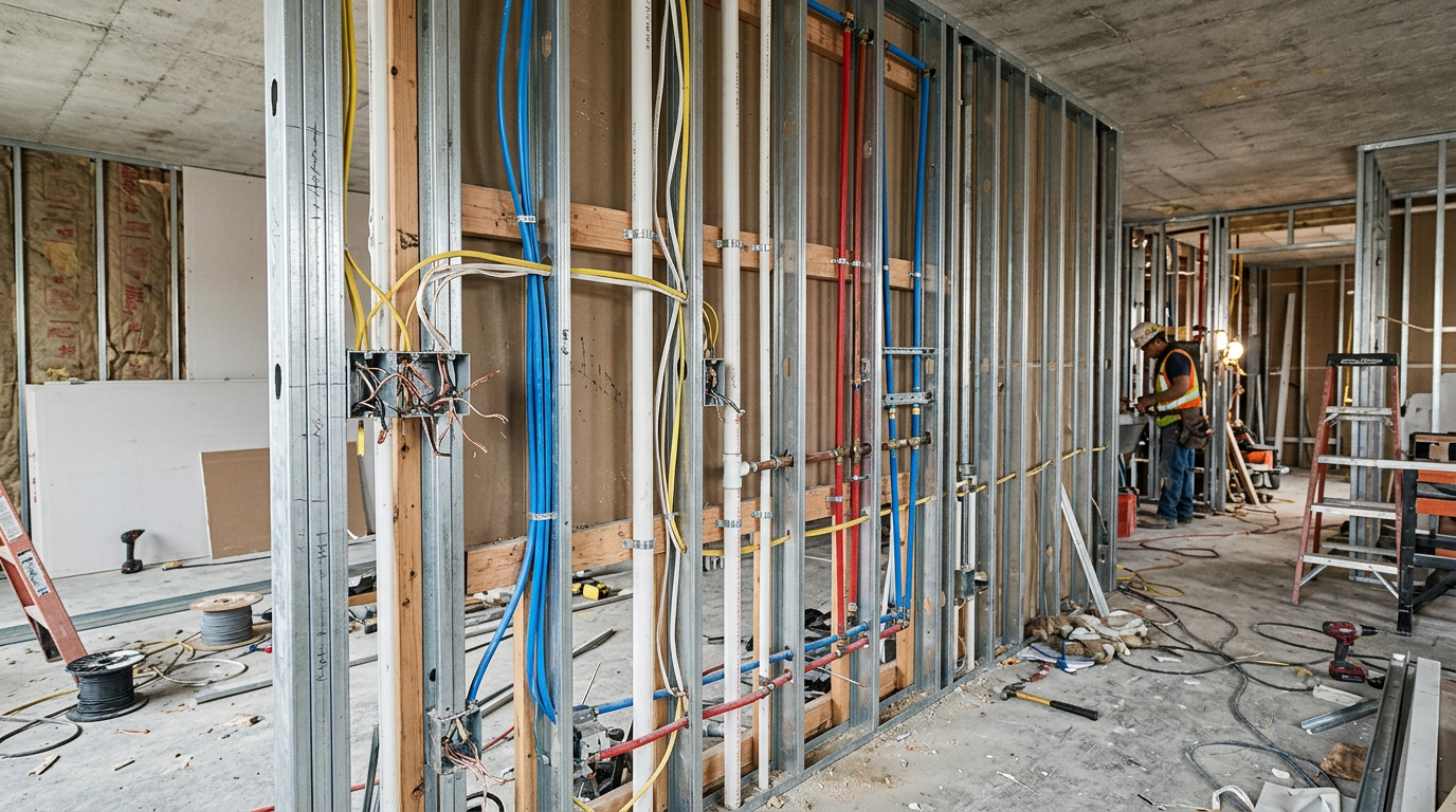 Параллельные работы на объекте